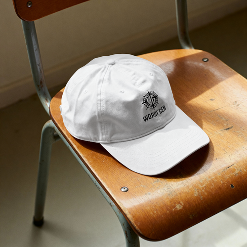 Worst Gen Core Logo Cap – Black (Ready)